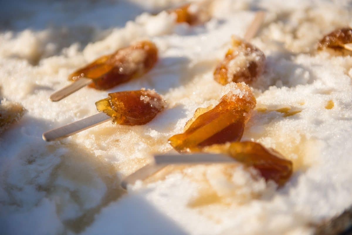 Maple Taffy - Elmira Maple Syrup Festival