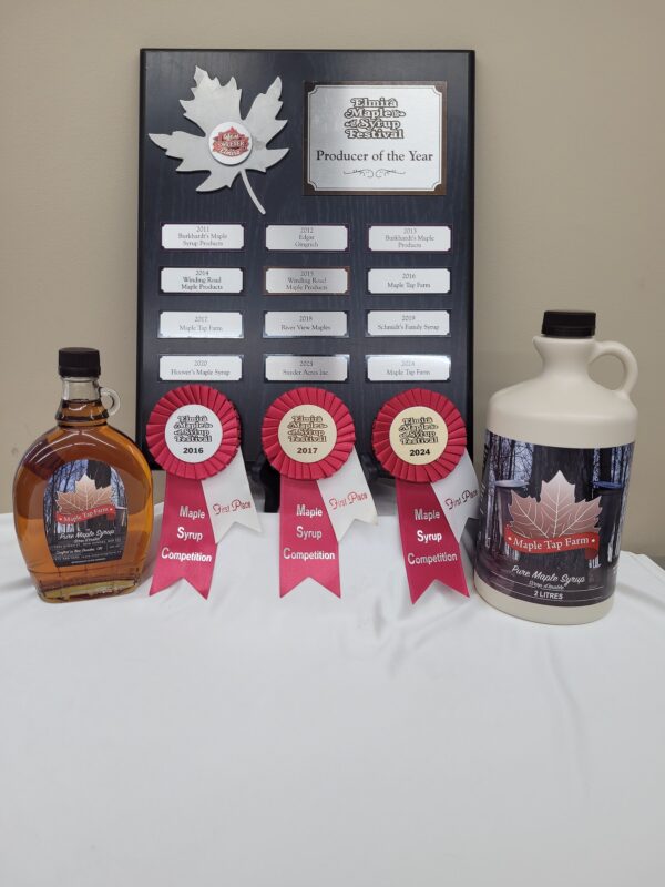 2024 Producer of the Year - Maple Tap Farm - Elmira Maple Syrup Festival