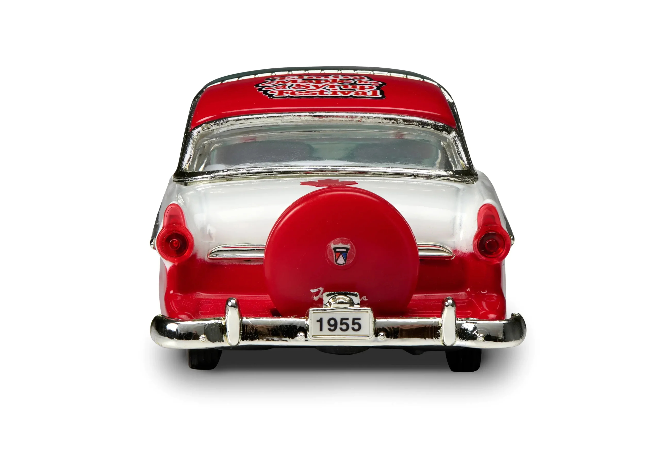 2025 Collectible Model Car - 1955 Ford Crown Victoria 4 2025 Collectible Model Car - 1955 Ford Crown Victoria - Back Image - Elmira Maple Syrup Festival