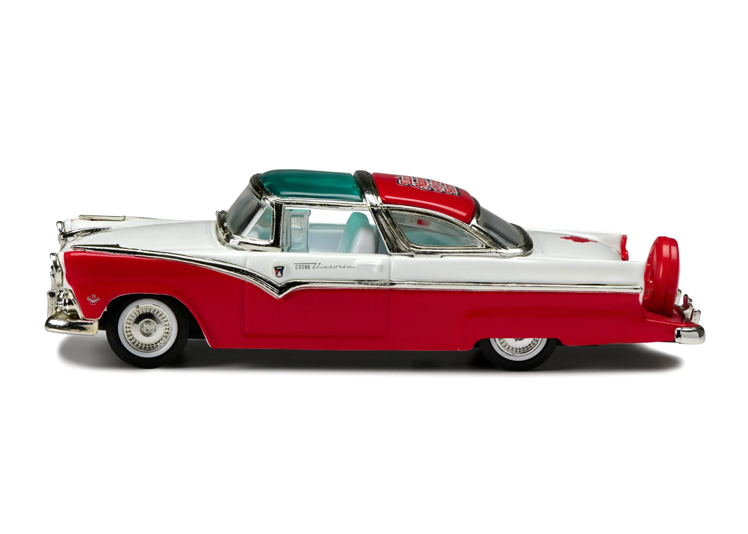 2025 Collectible Model Car - 1955 Ford Crown Victoria 2 2025 Collectible Model Car - 1955 Ford Crown Victoria - Left Side Image - Elmira Maple Syrup Festival