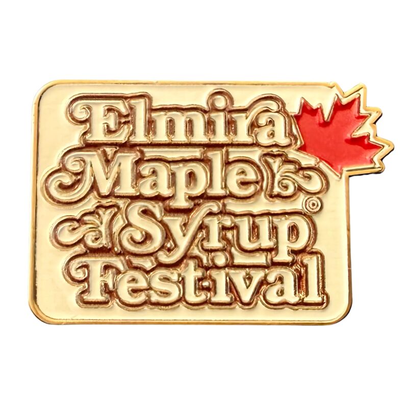 Elmira Maple Syrup Festival Logo Lapel Pins