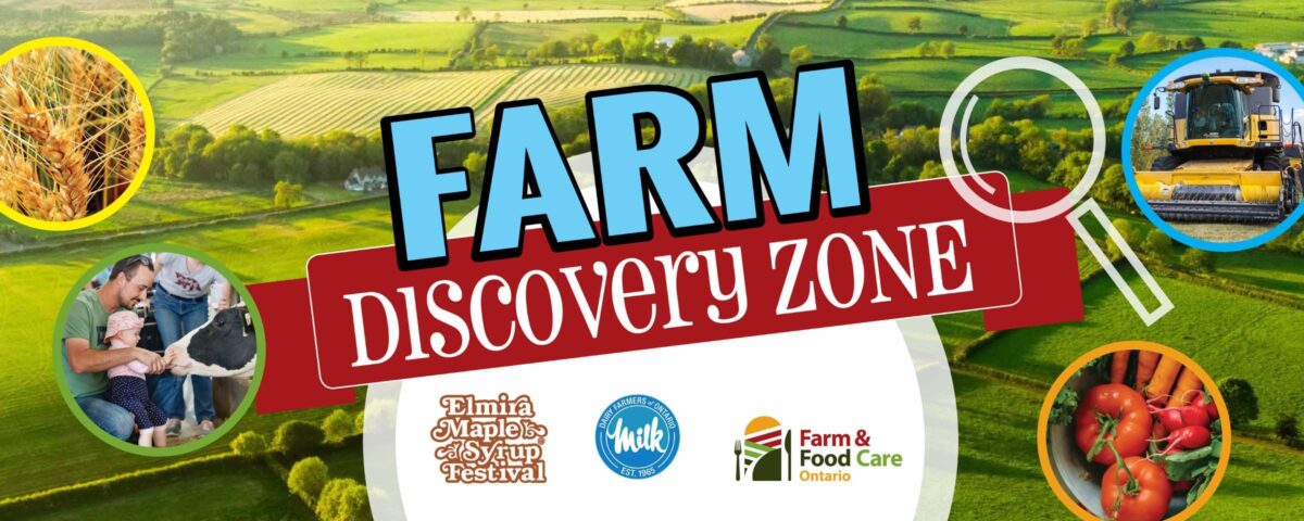 Farm Discovery Zone Banner - Elmira Maple Syrup Festival