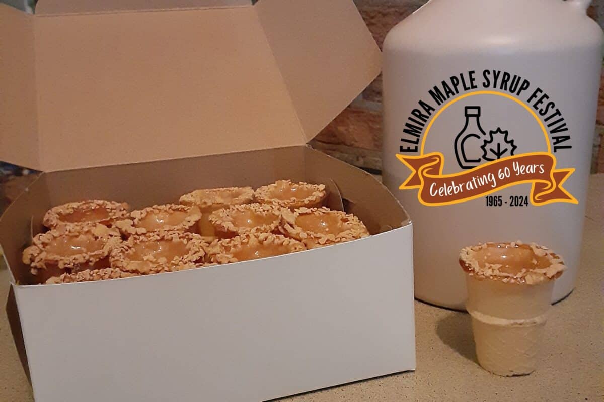 Maple Taffy Elmira Maple Syrup Festival